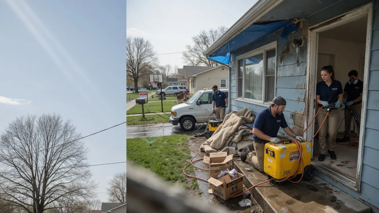 Basement Flood Cleanup in Paris, TX near me